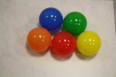 Plastikball Gelb